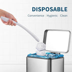 Compatible with Clorox Toilet Wand – Disposable Toilet Brush Head Refills (60 Count), Wand Not Included