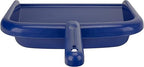 SPARTA Large Handheld Dustpan with Hanging Hole, Heavy-Duty Plastic Dustpan with Wide Lip for Countertops and Surfaces, Plastic, 10 Inches, Blue, (Pack of 12)