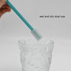 50PCS Crevice Cleaning Brush Tool Kit - Disposable Toilet Brush & Seat Cleaner (Yellow)