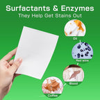 Soulink Laundry Detergent Sheets Unscented 480 Loads (2 pack)，Eco Friendly Detergent Sheets for Travel & Home - No Plastic Jug Liquidless Soap Strips, Plant-based, Hypoallergenic.