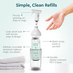 Puracy Natural Stain Remover - Clean Can - Fabric Stain Remover for Clothes Laundry - Stain Treater - Active Enzyme Laundry Stain Remover Spray - Spot Remover for Clothes (Starter Set, Free & Clear)