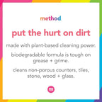 Method All-Purpose Cleaner Spray, Clementine, Perfect for Most Counters, Tiles, Stone, and More, 28 Oz Spray Bottles, (Pack of 8)