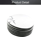 Utoolmart 7 Inch Scrubber Scouring Pads 1000 Grits Drill Scuffing Disc Hoop and Loop Surface Conditioning Disc Replacement Scrub Pads Gray 6Pcs