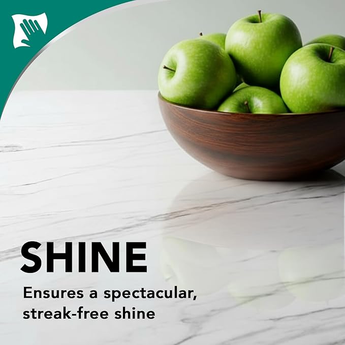Weiman Disinfecting Granite Daily Clean & Shine Refill, 64 Oz - Safely Clean Disinfect and Shine Granite Marble Soapstone Quartz Quartzite Slate Limestone Corian Laminate Tile Countertop