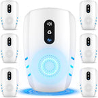 2025 Upgraded Ultrasonic Pest Repellent Indoor Insect Repeller, Pest Control, Repellent Roach, Mouse, Bugs, Mosquito, Mice, Spider, Ant, Rodent Repellent Ultrasonic Plug in, 3 Mode Switching, 6 Packs