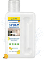 Snowlily 20X Concentrated Multi-Surface Steam Mop Solution for All Steam Mops & Machines – Cleans Floors, Curtains, Carpets & Fabrics, Fresh Floral Scent, 16.9 fl oz (Orange)