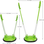 Ruibo Baggy Rack Holder for Food Prep Bag/Plastic Freezer Bag/Ziplock Bag Holder Stand, Meal Planning/prep Bag Holders,8 Pack