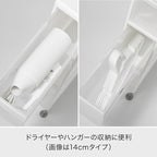 Like-IT Laundry Storage Gap Drawer Slim 3 Tiers (with Detachable Adjuster) Approx. Width 7.3 x Depth 18.3 x Height 36.2-37.2 inches (18.5 x 46.5 x 92-94.5 cm), White, Made in Japan, Can Be Used
