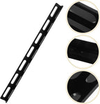 ULTECHNOVO Acrylic Sunglasses Display Rack Wall Mounted Glasses Organizer Holder Black Eyewear Storage for Home Wall Hanging Sunglass Holder