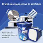 Liapu Stainless Steel Cleaner Paste – Heavy Duty Polish for Cookware, Sink, Grill, Pots & Pans – Restores Shine, Removes Rust & Stains – Safe for Kitchen & Appliances (3)