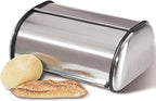 HOME IT Stainless Steel Bread Box for kitchen, bread bin, bread storage Bread holder 16.5x10x8