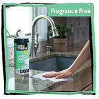 Tub O' Towels Granite & Marble Cleaning Wipes, 7" X 8", 40-Count Wipes, 4-Pack