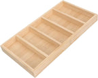 Wooden Glasses Tray and Sunglasses Holder Eyewear Display Rack Multipurpose Organizer for Home and Office Storage with 5pcs Set