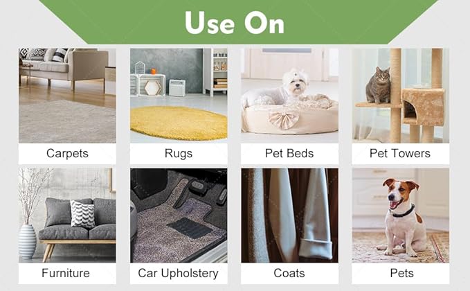 3 in 1 Lint Remover,Pet Hair Remover, Dog Cat Hair Remover,Carpet Rake,Lint Brush,Lint Shaver for Carpets, Multi Fabric Edge and Carpet Rake,Car Mat,Couch,Pet Bed,Furniture & Rug(1 PC)