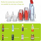 IBORING Drink Organizer for Fridge,Self Pushing Fridge Drink Organizer,Automatic Drink Dispenser for Fridge-Holds up to 30 Cans