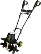 Sun Joe Corded Electric Garden Tiller & Cultivator with Steel Tines, 16 Inch, 12-Amp Motor - Heavy-Duty Tilling Machine for Lawn, Yard, and Gardening Care, TJ603E
