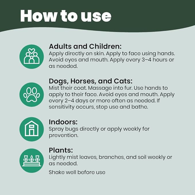 Cedarcide All-Purpose Bug Spray | Kill and Control Mosquitos, Fleas, Ticks, Ants | Made with Natural Essential Oils | Use on People, Pets & Kids (Lemongrass, Quart (32 Oz.))