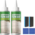 2026 New Nano Crystal Coating Agent For Tile & Furniture, Granite Countertop Cleaner and Sealer with Protection, Quartz Marble Stone Polish Cleaner for Permanent Hold & Shine Effect Fast Drying (2Pcs)