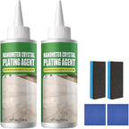 2026 New Nano Crystal Coating Agent For Tile & Furniture, Granite Countertop Cleaner and Sealer with Protection, Quartz Marble Stone Polish Cleaner for Permanent Hold & Shine Effect Fast Drying (2Pcs)