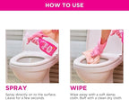 Stardrops - The Pink Stuff - Miracle Bathroom Foam Cleaner - Baths, Tiles, Soap Scum, Limescale, Streak Free,750ml (Pack of 2)
