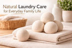 Wool Dryer Balls 6 Pack, 100% New Zealand Wool, Reusable Dryer Balls for Laundry, Natural Fabric Softener, Helps Reduce Drying Time, Wrinkles & Static Cling, 2.6 Inch