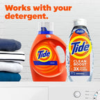 Tide Deep Cleansing Fabric Rinse with 3X Odor Power, Original Scent, 48 oz