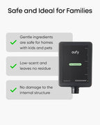 eufy Official Hard Floor Cleaner Accessories for Omni S2, Gentle Ingredients, Low-Scent, Suitable for Various Surfaces