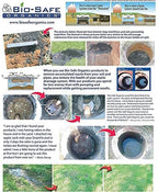 Bio-Safe Organics B.O.S.S - Septic Tank Treatment - 36 Monthly Doses - Septic Cleaner - Drain Cleaner - Drain Clog Remover - Unclog Toilet Septic Maintenance - Exxon Valdez Patented 100% Guaranteed
