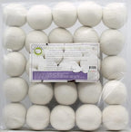 Wooland Wholesale Bulk Laundry XL Premium Wool Dryer Balls - 100% New Zealand Organic Wool Natural Fabric Softener for Sensitive Skin, Babies (25 Count)