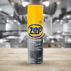 Zep Stainless Steel Cleaner and Polish 14 ounces - ZUSSTL14 - Protects Metal Surfaces from Fingerprints, Soil and Waterspots