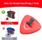Spin Mop Base Compatible with O-Cedar Easywring 1 Tank,Spin Mop Replacement Head Cover for Ocedar Mop Attachment Parts, Easy to Replace