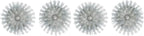 OXO Kitchen Soap Dispensing Brush Refills, Nylon Bristles, White, 3x3x1.5 Inches 2 Count (Pack of 2)
