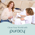 Puracy Multi-Surface Cleaning Wipes – Non Toxic Multi Surface Cleaner for Grease & Grime, All Purpose Appliance Wipes, Lemongrass Scent (10.8 oz, 1 Pack, 50 Count)