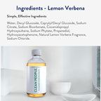 Clean People Cleaner Concentrate - All-Purpose Cleaner for Multi-Purpose Cleaning, Bathrooms, Floors, Concentrated, Recyclable Packaging (Lemon Verbena Scent) 4oz (2 Pack)