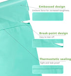 AYOTEE Small Trash Bags 2.6 Gallon Compostable Trash Bags Bathroom Wastebasket Can Liners, 125 Count Mini Compost Bags for Kitchen Bathroom Office Fit 10 Liter, Green