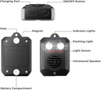 Ultrasonic Mice Repeller for Car Electronic Mice Repeller Squrriel Deterrent Waterproof Under Hood Mouse Control Rat Repeller with Flashing Lights and Magnet for Indoors and Outdoors