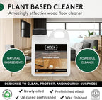 WOCA Denmark Natural Soap Bundle - 2x(1L) -Concentrated Cleaner for Oil-Treated Hardwood Floors, Furniture, Millwork, Cutting Boards, and Countertops.