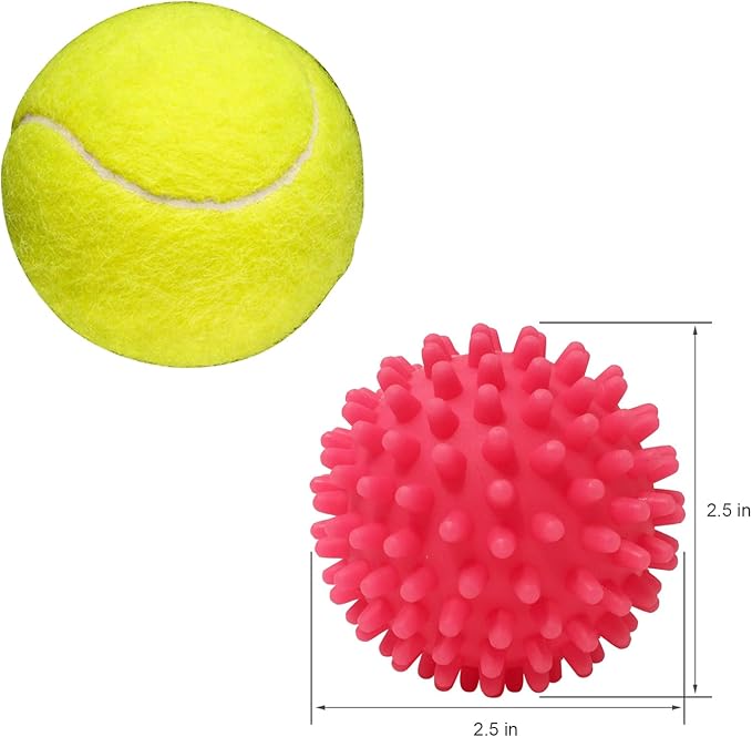 Dryer Balls 4 Pack - Non-Toxic Reusable Dryer Balls (Red)