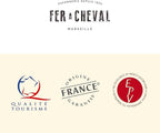 Fer à Cheval Marseille Dishwashing Soap, Olive Oil Based, Made in France - Bar Dish Soap, 225 g/7.94 oz, 2 Pack