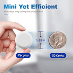 Vacplus Toilet Bowl Cleaner Tablets 12 PACK, Automatic Toilet Bowl Cleaners with Bleach for Deodorizing and Descaling, Bathroom Cleaner Against Tough Stains