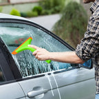 3 Pcs Flexible Silicone Squeegee, FineGood 5.9” Blade Window Squeegee Shower Squeegee for Glass Doors, Car Windshield, Mirror, Window