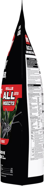 Ortho BugClear Lawn Insect Killer1, Kills Ants, Spiders, Ticks, Fleas, Armyworms and Grubs, Treats up to 16,500 sq. ft., 10 lb. (Pack of 4)