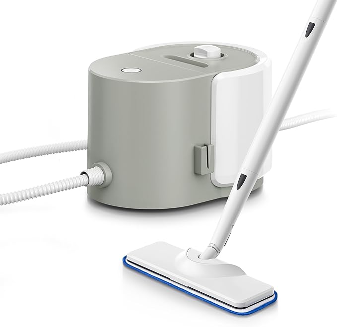 Newbealer Heavy-Duty Steam Cleaner for Home, Stainless Steel Boiler, Steam Mop with 20-Piece Accessories, Max 5 Bar, Multi-Purpose Steamer for Floors, Cars, Furniture, Tiles, and More