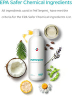 Pet Parents® PetTergent®, Enzymatic Pet Laundry Detergent, 32 oz 32 Loads Pet Stain Remover & Pet Odor Eliminator, Laundry Detergent for Pets (Calming, 32 oz)