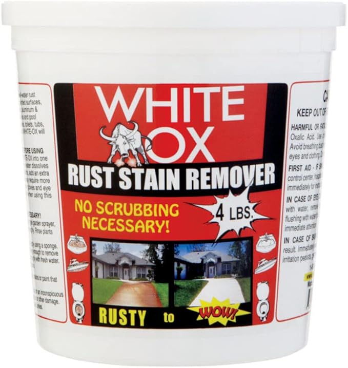 White Ox 64 oz. Rust Remover