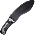 Snake Eye Machete with Heavy Duty Construction-Ergonomic Non-Slip Handle and Belt Sheath for Gardening, Land-Management, Bushcraft, Hunting and Outdoor
