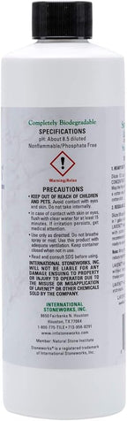 Lavenet Concentrate (1 Pint) pH-balanced cleaner for marble, granite, travertine, limestone, terrazzo, slate, flagstone and other natural stones