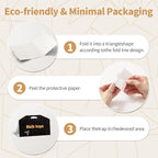 PIMAG Upgraded Moth Traps, Double Potent Pantry & Clothes Traps with Pheromones Prime, No Toxic & Odorless Meal Moth Trap, Organic Sticky Moths Balls Repellent with Lure for Closet, Kitchens-6Pack