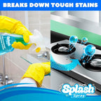 Splash Spray Multi-Purpose Cleaning Tablets - 5x Cleaning Tablets and Bottle Spray - Mix with Warm Water