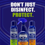 MICROBAN Sanitizing Spray, 15 oz., 2 Pack, Fresh Scent, Disinfects, Sanitizes, Eliminates Odors, and Keeps Killing 99.9% of Bacteria on Hard, Non-Porous Surfaces in Home for up to 24 Hours
